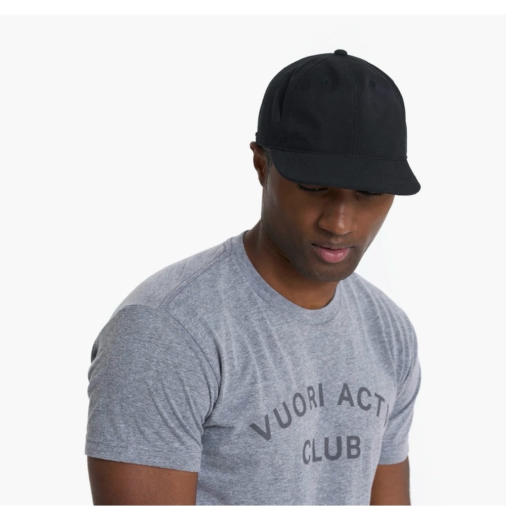Vuori Black Minimalist Hat